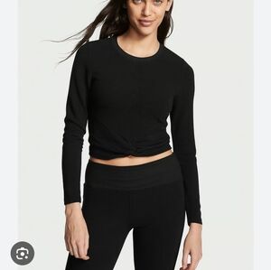 Victorias secret twist front waffle top Pajama Lounge